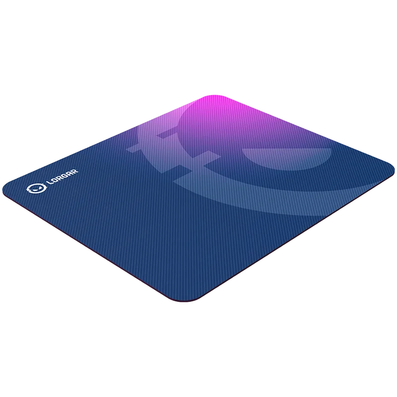 Lorgar Main 135, Gaming mouse pad, High-speed surface, Purple anti-slip rubber base, size: 500mm x 420mm x 3mm, weight 0.41kg