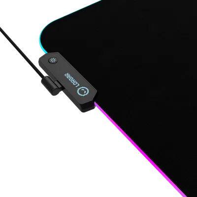 Lorgar Steller 919, Gaming mouse pad, High-speed surface, anti-slip rubber base, RGB backlight, USB connection, Lorgar WP Gameware support, size: 900mm x 360mm x 3mm, weight 0.635kg