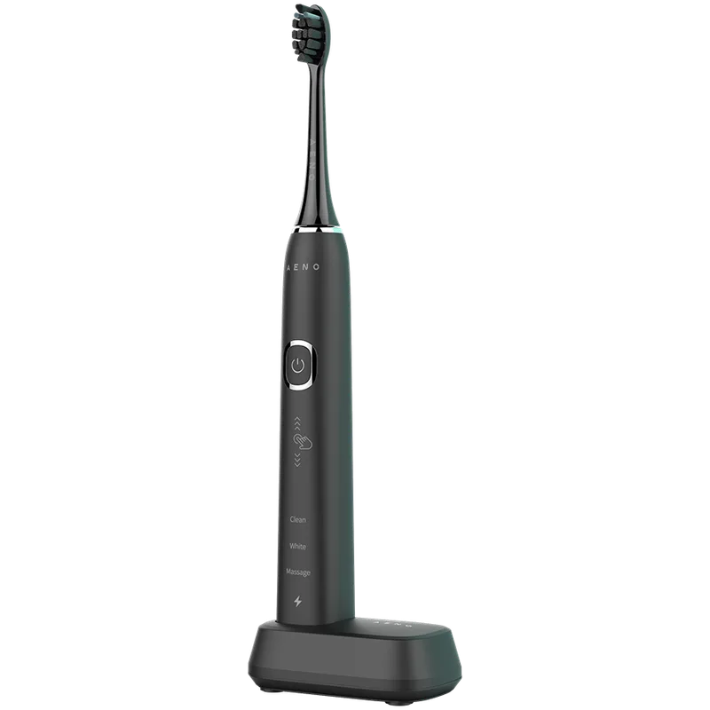 AENO DB4 Sonic Electric Toothbrush, 46000 RPM, 9 Modes, IPX7, Black