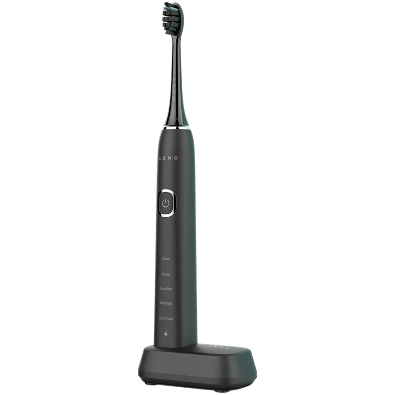 AENO DB6 Sonic Electric Toothbrush, 46000 RPM, 5 Modes, IPX7, Black