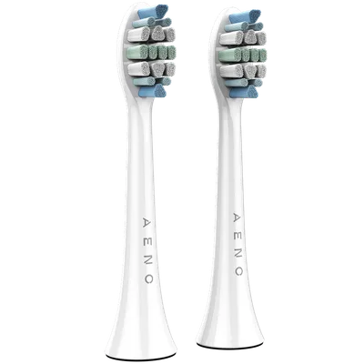 AENO Replacement Toothbrush Heads for DB3/DB4/DB5/DB6, White, 2 pcs
