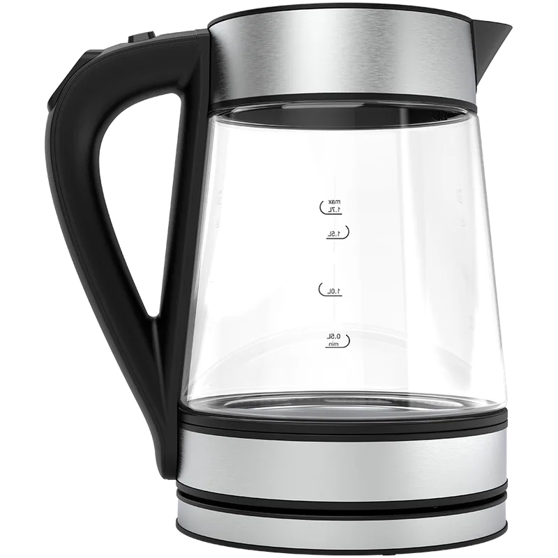 AENO EK1S Smart Electric Kettle, Wi-Fi, Glass, 1.7L, Temp Control, Black