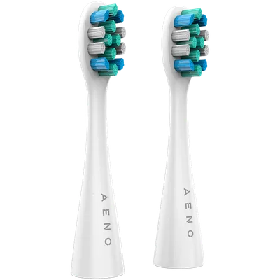 AENO Replacement Toothbrush Heads for DB7/DB8, White, 2 pcs