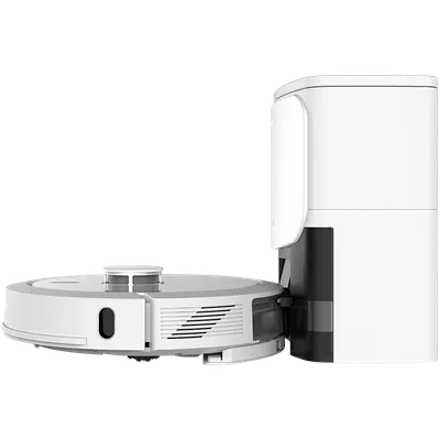 AENO RC4S Robot Vacuum, 2-in-1, HEPA Filter, Auto-Empty Tank, 4000Pa, White