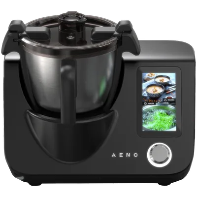 AENO CR1S Smart Cooking Robot, 3.5L Bowl, 8 Programs, 5" Screen, Black