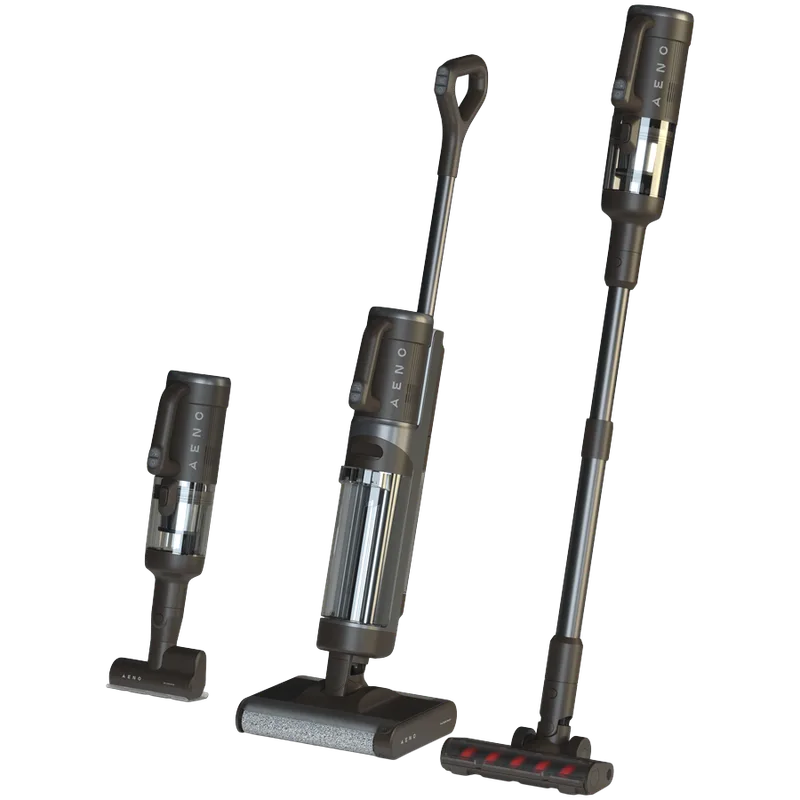 AENO TC1 Transformer Vacuum Cleaner, 200W, 14kPa, Self-Cleaning, Grey