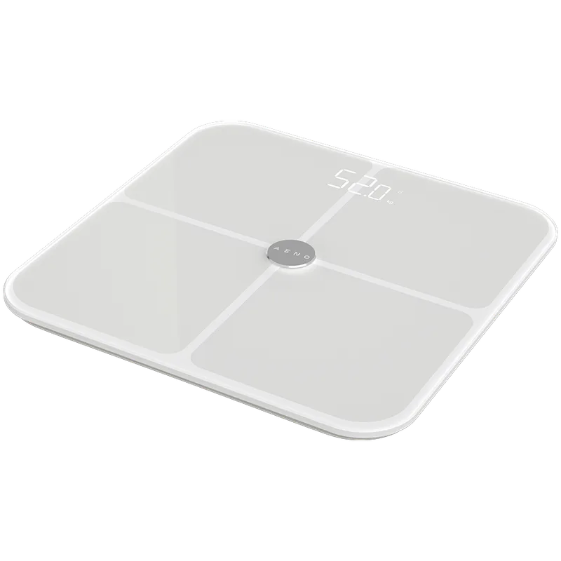 AENO BS1S Smart Body Scales, 15 Body Metrics, up to 180 kg, White