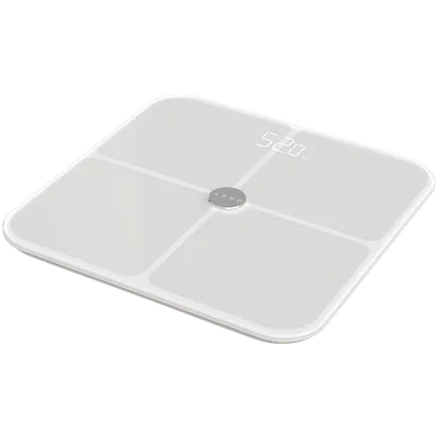 AENO BS1S Smart Body Scales, 15 Body Metrics, up to 180 kg, White