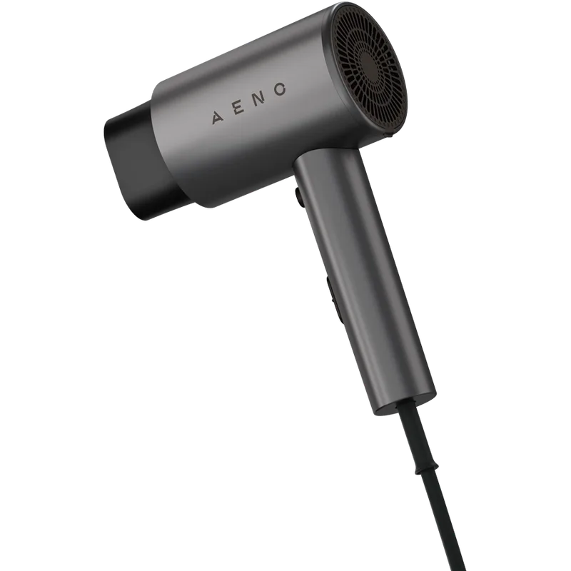 AENO HD2 Hair Dryer, 2000W, Ionizer, 3 Modes, Cool Button, Grey