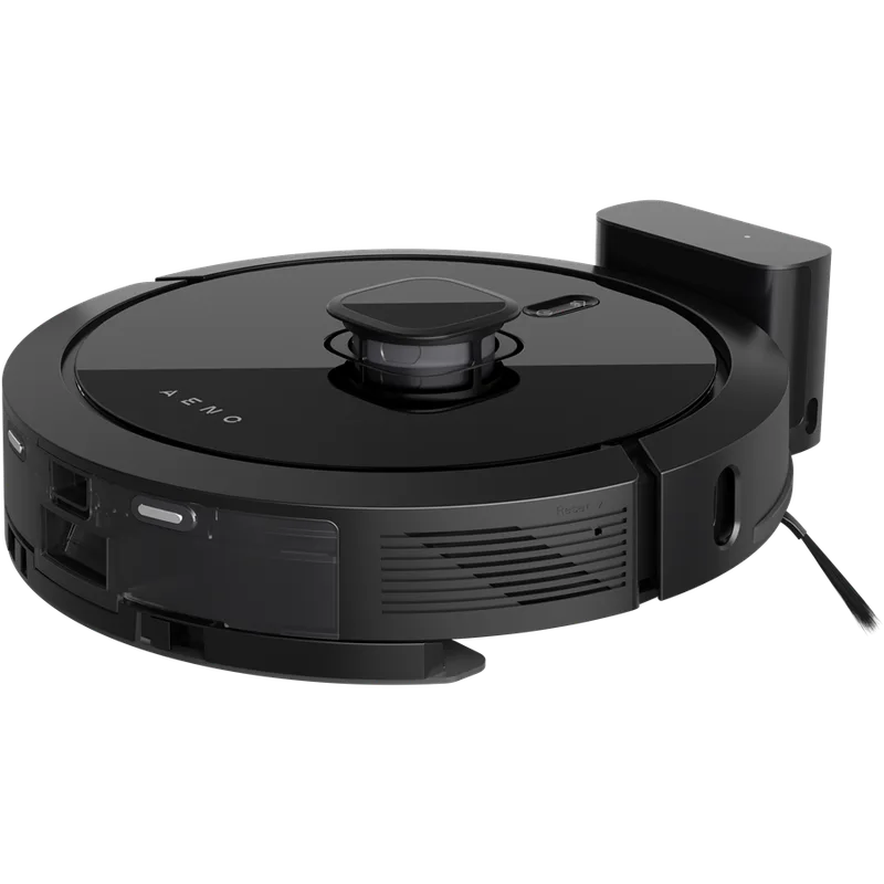 AENO RC7S Robot Vacuum, Laser Navigation, 2-in-1, 4000Pa, Black