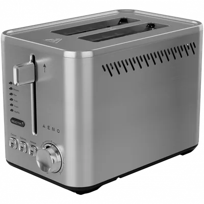 AENO TS3 Electric Toaster, Mechanical Control, Stainless Steel, 7 Levels