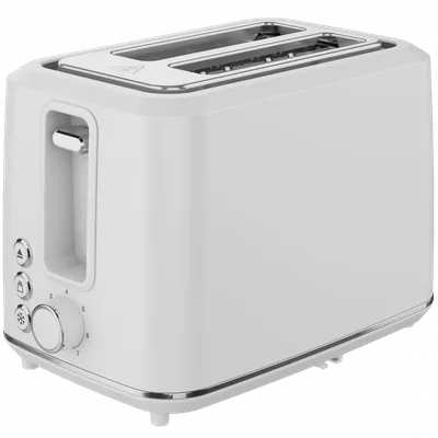 AENO TS1W Electric Toaster, 920-1080W, 2 Slots, 7 Levels, White