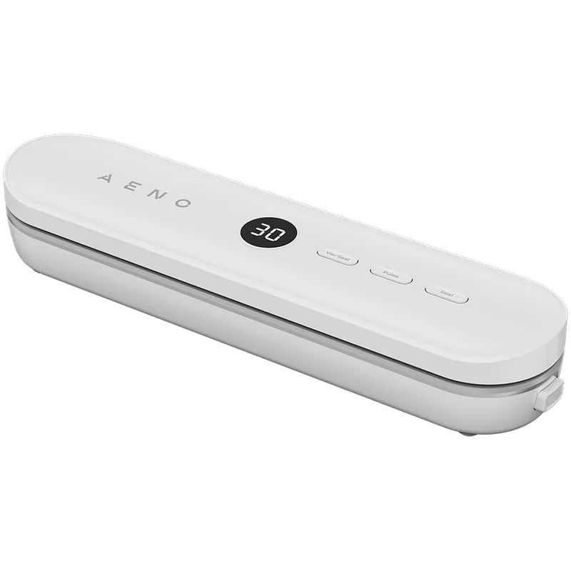 AENO VS3 Vacuum Sealer, LED Display, 80W, 65kPa (+/-5kPa), White