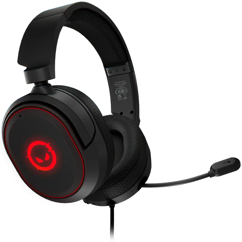 LORGAR Kaya 460, USB Gaming headset with microphone, CM108B, RGB backlight, Plug&Play, USB-A connection cable 2m, fabric ear pads, size: 192*184.7*88mm, 0.329kg, black