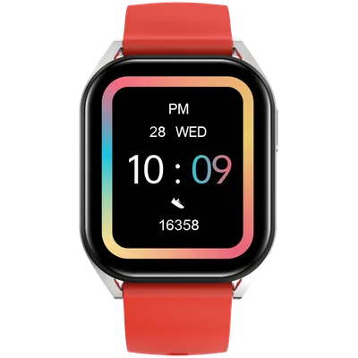 CANYON smart watch Chatter SW-58 BT-CALL Silver Red