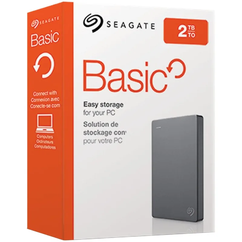 External HDD|SEAGATE|Basic|2TB|USB 3.0|STJL2000400