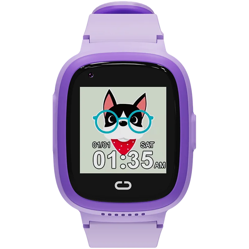 CANYON kids watch Sunny KW-48 Video 4G GPS Games&Music Violet