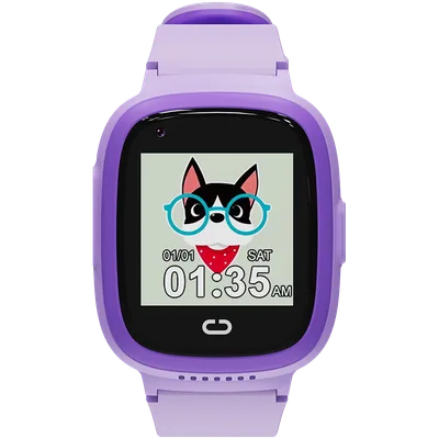 CANYON kids watch Sunny KW-48 Video 4G GPS Games&Music Violet