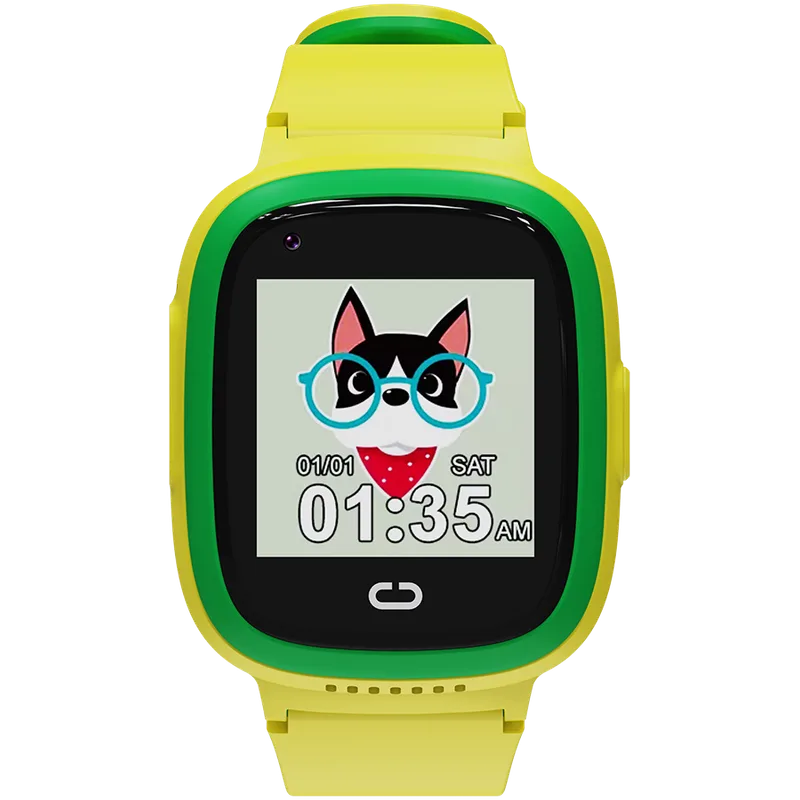 CANYON kids watch Sunny KW-48 Video 4G GPS Games&Music Green
