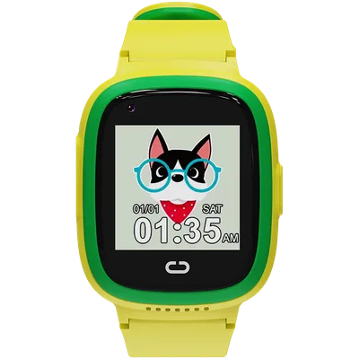 CANYON kids watch Sunny KW-48 Video 4G GPS Games&Music Green