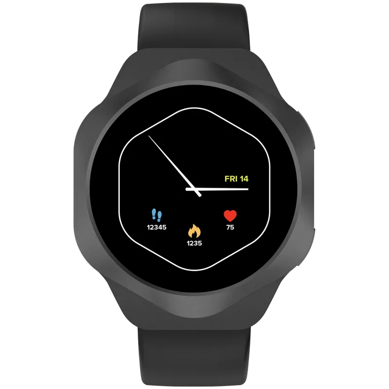 CANYON Smart Watch Hexagon 88 BT-CALL Black
