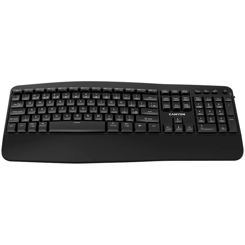 CANYON keyboard HKB-W6 Wireless Black