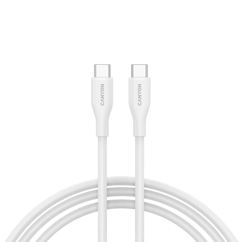 CANYON cable CC60SC10 C-C 60W 1m Silicon White