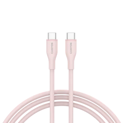 CANYON cable CC60SC10 C-C 60W 1m Silicon Pink Sand