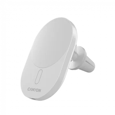 CANYON car charger OnGrip 105 15W Qi2 Wireless White