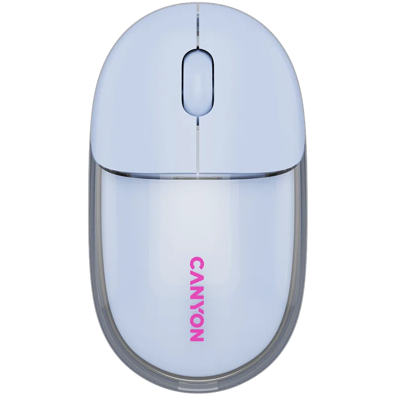 CANYON mouse OnClick 24 BT/ Wireless Transparent/Blue