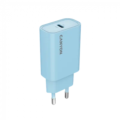 CANYON charger OnCharge 30CL Max Power 30W 1xPD EU Light Blue