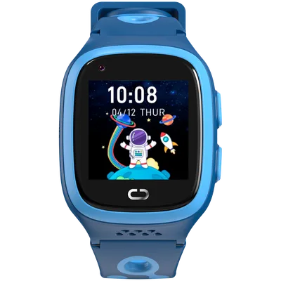 Canyon Kids Watch ZEFIR KW-49 E-SIM 4G GPS WiFi Video Music Games English learning, Blue