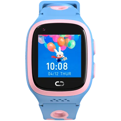 Canyon Kids Watch ZEFIR KW-49 E-SIM 4G GPS WiFi Video Music Games English learning, Pink&Blue