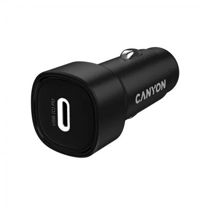 CANYON car charger OnDrive 30 PD 30W USB-C Black