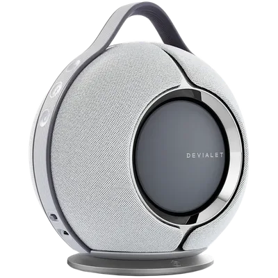 Devialet Mania Light Grey with dock