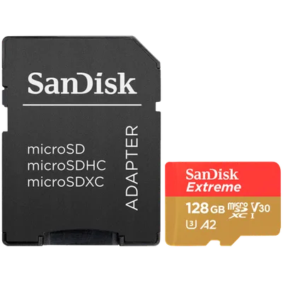 MEMORY MICRO SDXC 128GB UHS-I/W/A SDSQXAA-128G-GN6MA SANDISK