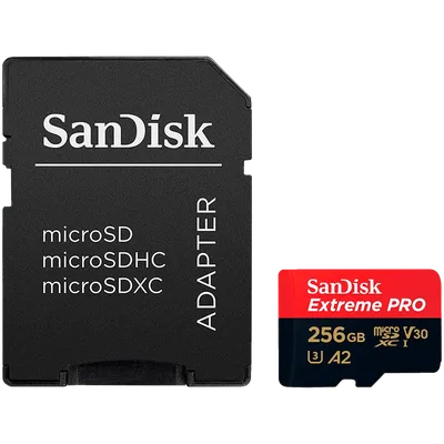MEMORY MICRO SDXC 256GB UHS-I/W/A SDSQXCD-256G-GN6MA SANDISK