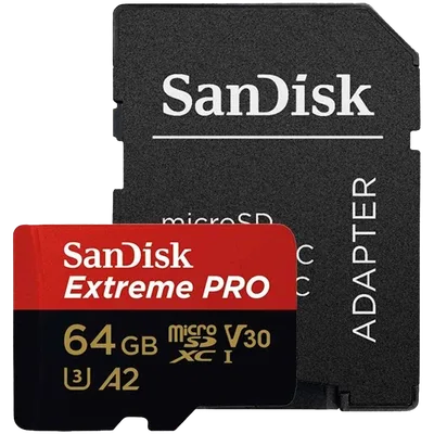 MEMORY MICRO SDXC 64GB UHS-I/W/A SDSQXCU-064G-GN6MA SANDISK