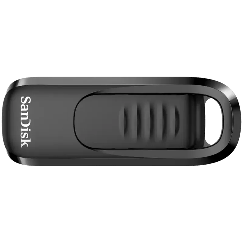SANDISK Ultra Slider USB Type-C Flash Drive, 256GB USB 3.2 Gen 1 Performance with a Retractable Connector