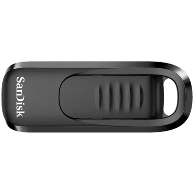 SANDISK Ultra Slider USB Type-C Flash Drive, 256GB USB 3.2 Gen 1 Performance with a Retractable Connector