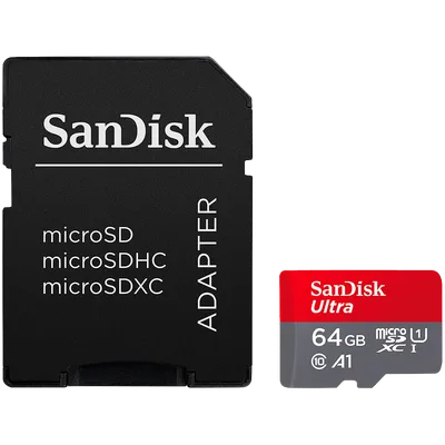 MEMORY MICRO SDXC 64GB UHS-I/W/A SDSQUAB-064G-GN6MA SANDISK
