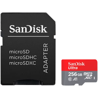 MEMORY MICRO SDXC 256GB UHS-I/W/A SDSQUAC-256G-GN6MA SANDISK