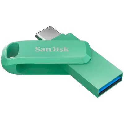 SANDISK Ultra Dual Drive Go USB Type- C, Absinthe Green, Global, 150MB/s 64GB