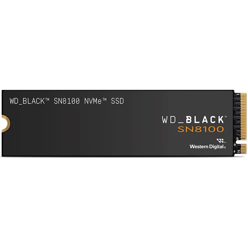 SSD|SANDISK|2400xTBW rating|NVMe Yes|PCI Express 5.0|M.2|2000 GB|POWERED BY SANDISK|Black SN8100|WDS200T1X0M