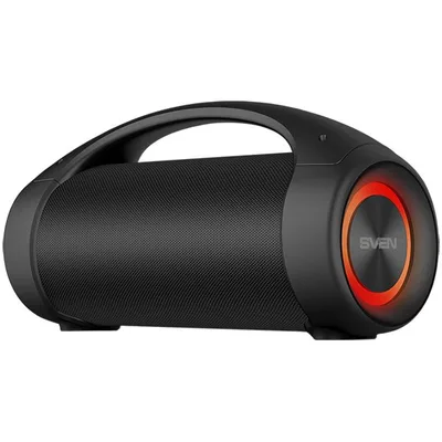 SVEN PS-370 2x20W; TWS; FM radio; AUX; USB/SD-card support;Waterproof (IPx5); Lighting