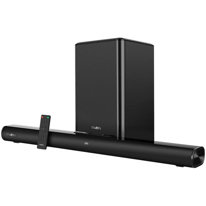 Soundbar SB-2200D, black (300W, DolbyDigital, Bluetooth, HDMI, RC, Optical, USB, display, wireless subwoofer)