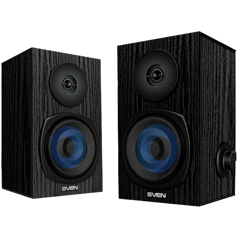 Speakers SVEN SPS-576, black (8W, USB power supply, Bluetooth)