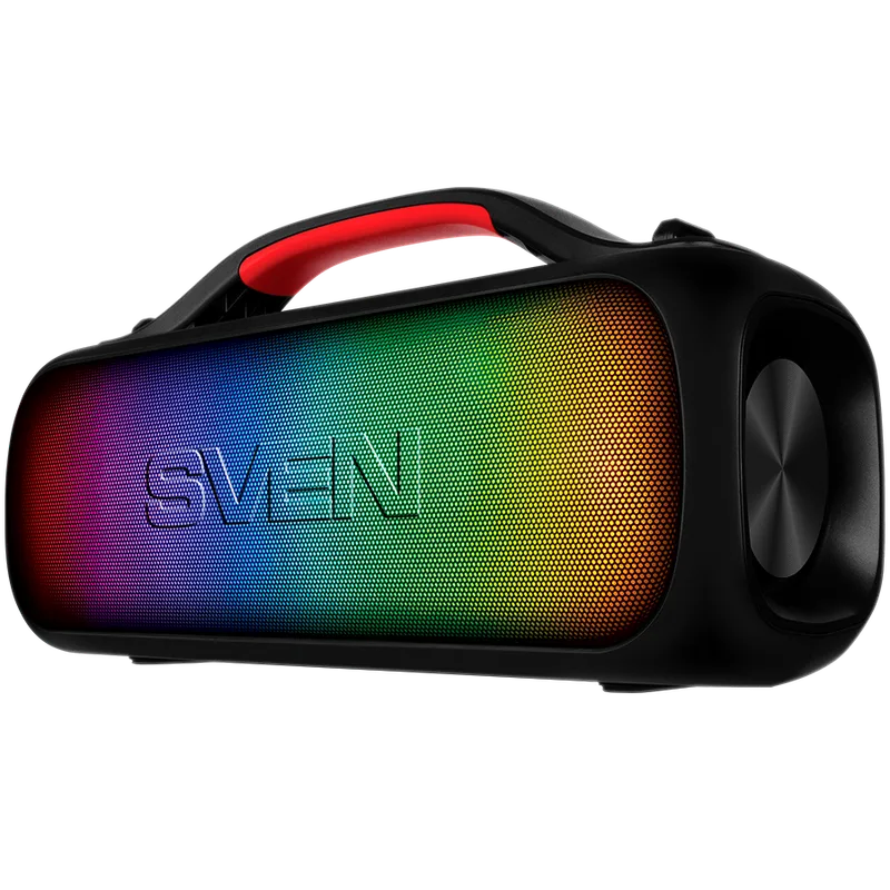 Speaker SVEN PS-360, black (24W, Waterproof (IPx5), TWS, Bluetooth, FM, USB, 3000mA*h)