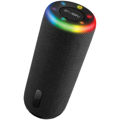 Speaker 2.0 portable SVEN PS-150, black, power output 10W (2x5W) (RMS), TWS, Bluetooth, FM, USB, lithium battery 1800mA*h