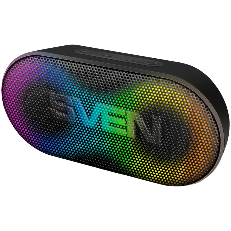 Portable speaker SVEN PS-99, black, power output 10 W (RMS), TWS, Bluetooth, lithium battery